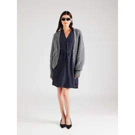 s.Oliver Hemdblusenkleid Mini Strukturmuster Blau 42