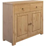 Home Affaire Kommode »Gotland«, aus massiver Kiefer, mit 2 Schubladen, FSC®, Breite 102 cm, beige