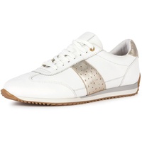 GEOX Damen D CALITHE Sneaker,White Gold,38 EU