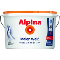 Alpina malerweiss 5l Innen weiß 5,000 l Alpina Ja deckend Farbe