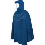 normani Regenponcho Regenponcho Sohra Wasserdichter Fahrradponcho mit Kapuze und Sichtfenster braun S/M