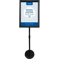 Europel Infoständer Europel Economy A3 schwarz