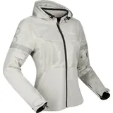 BERING Profil 17353 Damen Motorrad Textiljacke, grau, Größe 38