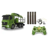 Jamara RC-Nutzfahrzeug Holztransporter 1:20 2,4GHz RTR grün (404935)