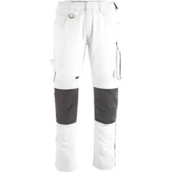 Mascot Erlangen Hose Größe 76C50, weiss/dunkelanthrazit