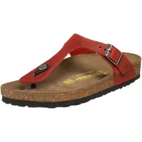 Birkenstock Madrid Big Buckle[Slipper] Tieffußbett bis 30 mm Gr.42, Rot - 42 EU Schmal