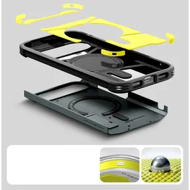 SPIGEN Google Pixel 10 Pro Handyhülle Tough Armor MagSafe grün