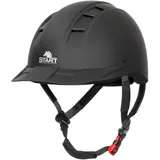 Start Dynamic Reithelm Damen, Reithelm Kinder Mädchen 52-58, Reithelm Herren für Reiter, Reitkappe Damen, Reithelm verstellbar Reitkappe Kinder Mädchen (Schwarz, L)