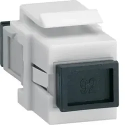 Hager VZ10LSC Keystone Modul LWL, SC Bu/SC Bu