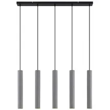 LINDBY Concretto 5 Pendelleuchte Concrete / Wohnzimmer / 100 / 8.5