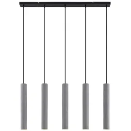 LINDBY Concretto 5 Pendelleuchte Concrete / Wohnzimmer / 100 / 8.5