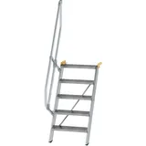 Günzburger MUNK Aluminium-Treppe Stufen 60° 5 Stufen