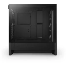NZXT H5 Flow RGB 2024 Midi Tower ATX Gehäuse schwarz mit Sichtfenster