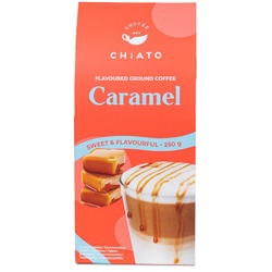 Gemahlener Kaffee mit Karamellgeschmack CHiATO Caramel, 250 g
