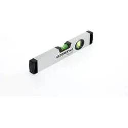 Gedore red Wasserwaage, magnetisch, 300 mm lang, mit Vertikal- und Horizontal-Libelle, Messgenauigkeit +/- 0,5 mm/m, R94100151