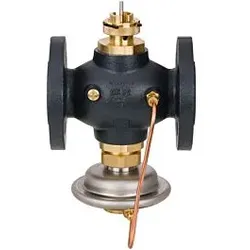 Danfoss Vol,-stromregl, mit Stellv, 003H6758 DN50, Kvs 25,0, PN25, GGG-40,3, Flansch