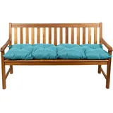 Gutekissen® Bankauflage Stuhlkissen Hollywoodschaukel Garten LS (170x50, Himmelblau)