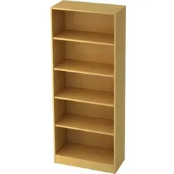 Regal Solid V6000/6 5OH 80x40x200,4cm buche - buche