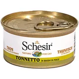 Schesir x 70g in Brühe-Thunfisch Schesir Katzenfutter nass