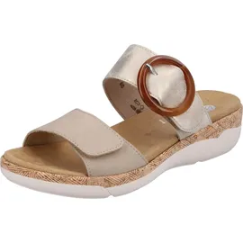 REMONTE Damen R6858, Sandale, Beige 39 EU