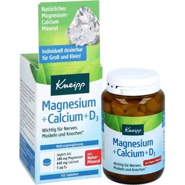 Kneipp Magnesium + Calcium + D3 Tabletten 150 St.