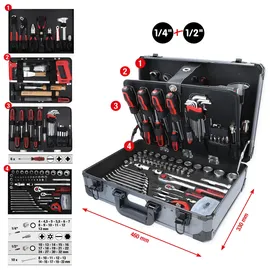 KS Tools Universal-Werkzeug-Satz 149-tlg. grau