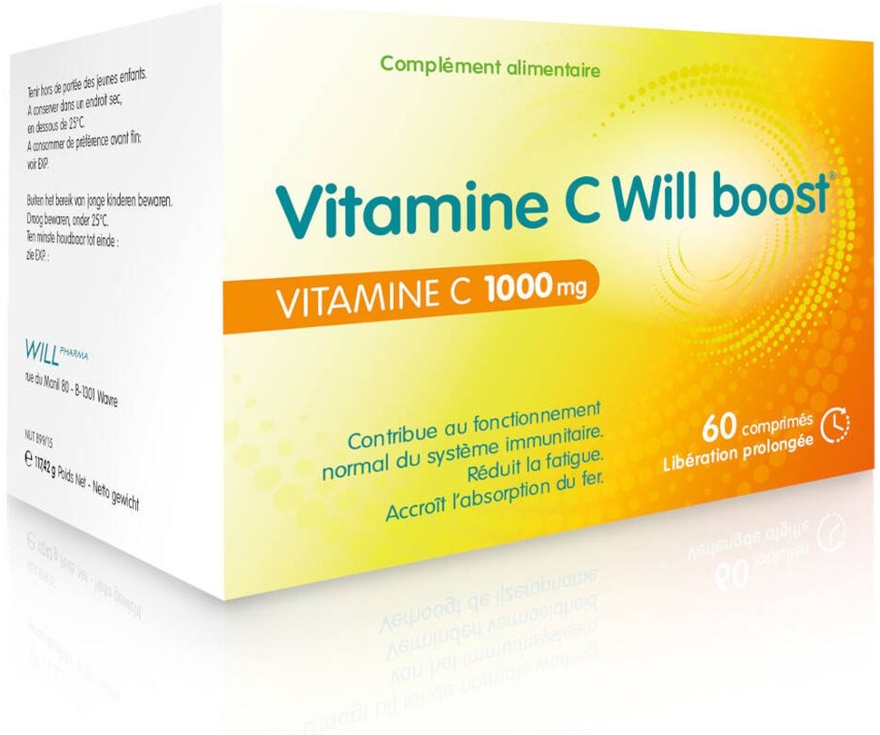Will Pharma Vitamine C-Will Boost® 60 pc(s) capsule(s)