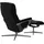 Stressless Mayfair mit Cross Base Leder 83 x 102 x 74 cm black batick