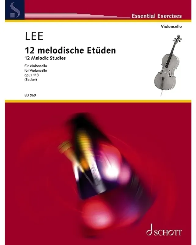 12 Melodische Etüden - 12 melodische Etüden  Geheftet