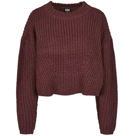 URBAN CLASSICS Wide Oversize Pullover bordeaux XL