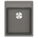 Franke Maris MRG 610-37 A links Einbau Granit steingrau Excenterbetätigung 0 x 0 mm