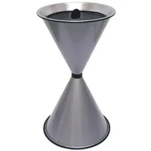 SZ METALL 29713 Standaschenbecher silbermetallic, 1 St.