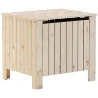 VidaXL Truhe mit Deckel RANA 60x49x54 cm Massivholz Kiefer