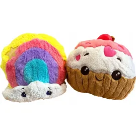 COZY NOXXIEZ Noxxiez Kuschelkissen 40 x 40 cm Regenbogen