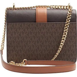 Michael Kors Jet Greenwich Umhängetasche Canvas Brown