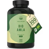 True Nature TRUE NATURE® Bio Amla Kapseln - Indische Stachelbeere Vegan - Made in Germany 300 St