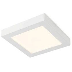 Heitronic LED-Deckenleuchte SVENJA Kunststoff weiß Farben einstellbar und fixierbar 24W 2100lm IP44