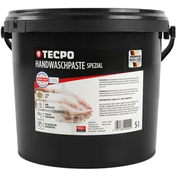 TECPO Handwaschpaste HQ+ Spezial 5L - starke Reinigung, hautschonend