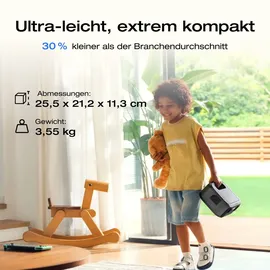 EcoFlow Tragbare Powerstation River 3 (10 ms USV), 245 Wh LFP Batterie