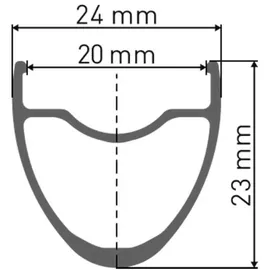 DT Swiss P 1800 Spline 23 mm