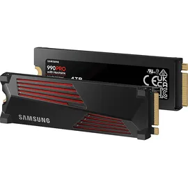 Samsung 990 PRO Heatsink PS5 4TB, Gaming Festplatte, Schwarz