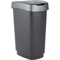 Rotho Twist 25 l schwarz/silber