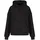 URBAN CLASSICS Jacquard Velvet Oversized Kapuzenpullover Black L