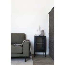 VCM Vitrine Dalby Stahl Schwarz