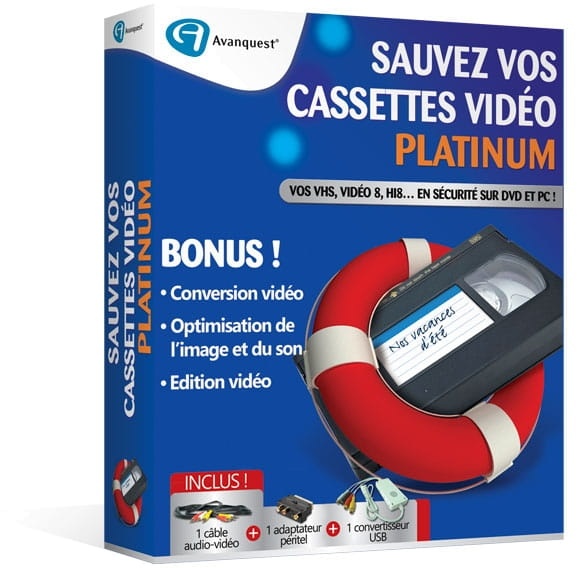 Sauvez vos Cassettes Vidéo Platinum, FR