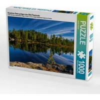 Calvendo Glasklare Seen prägen das Bild Finnlands Puzzle