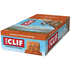 Clif Bar Unisex Energie Riegel - Crunchy Peanut Butter Karton (12 x 68g)