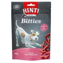 RINTI Bitties 12x100g Huhn mit Karotten & Spinat