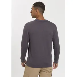 H.I.S. Langarmshirt grau XL
