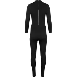 Magic Bodyfashion Jumpsuit in körpernaher Passform mit rückseitigem Reißverschluss, Black, XXL